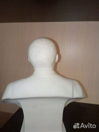 Бюст В.И.Ленина Бисквитный лфз.Клеймо1960-ые