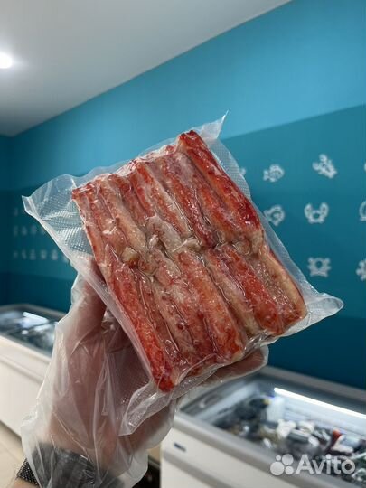 Фаланга Камчатского краба размер 6-8 см