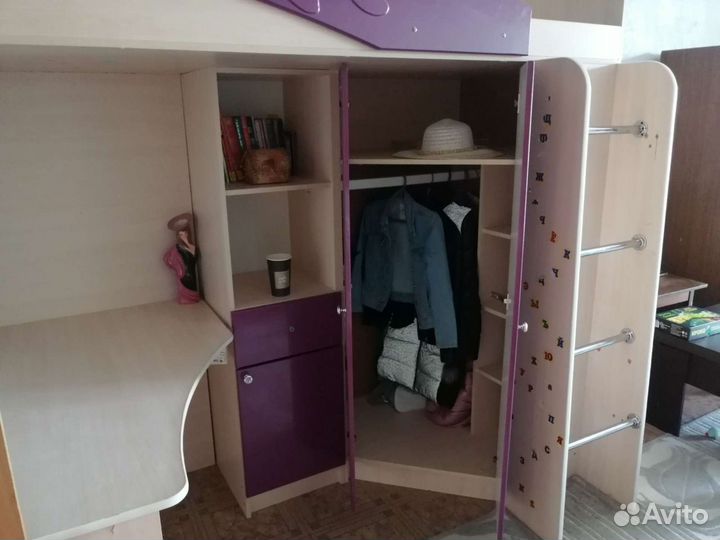 Детская кровать-чердак