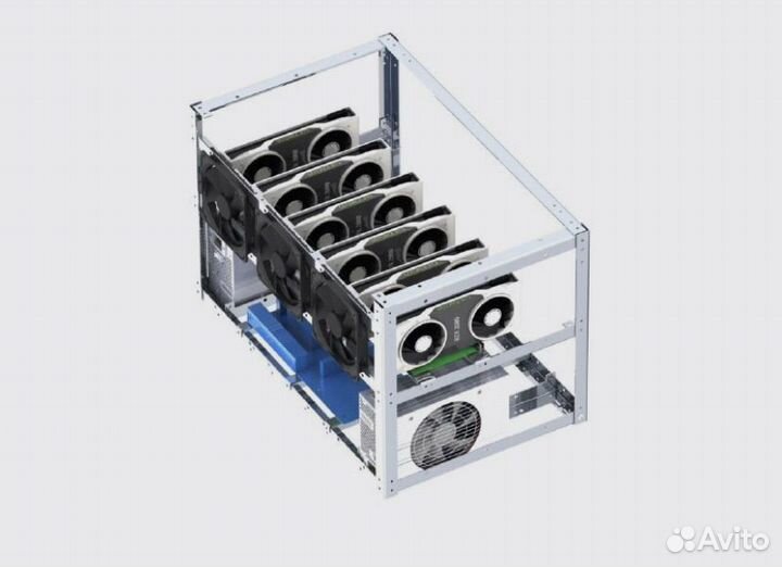 Каркас для майнинга, корпус для 6 видеокарт