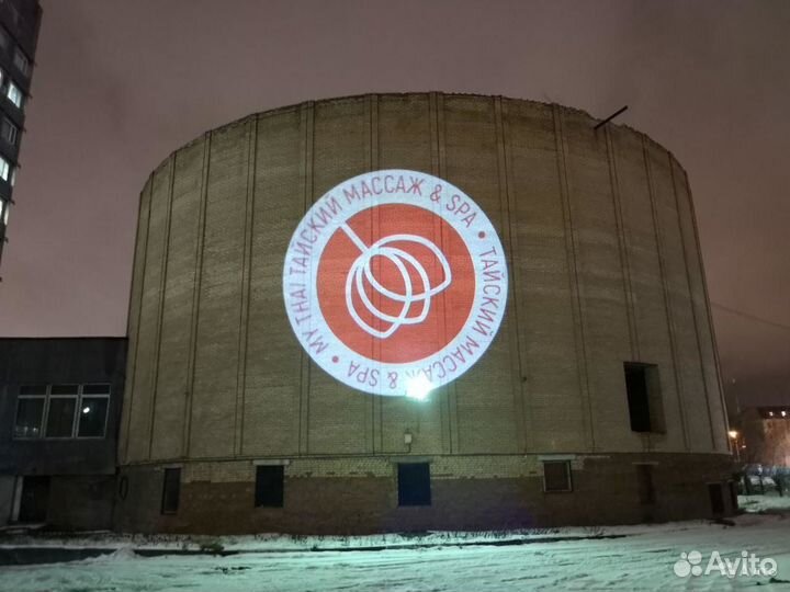 Гобо проектор - реклама без согласования