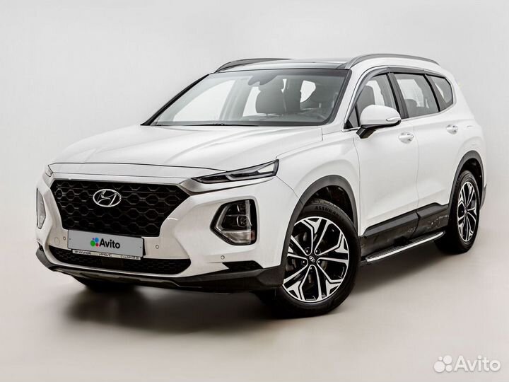 Hyundai Santa Fe 2.2 AT, 2018, 59 291 км