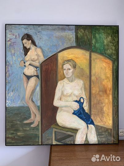 Картина маслом на холсте большая