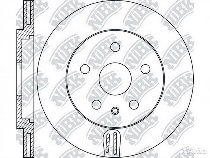 Диск тормозной задний audi a4/a5/s5/a6/s6/a7/a8/q5