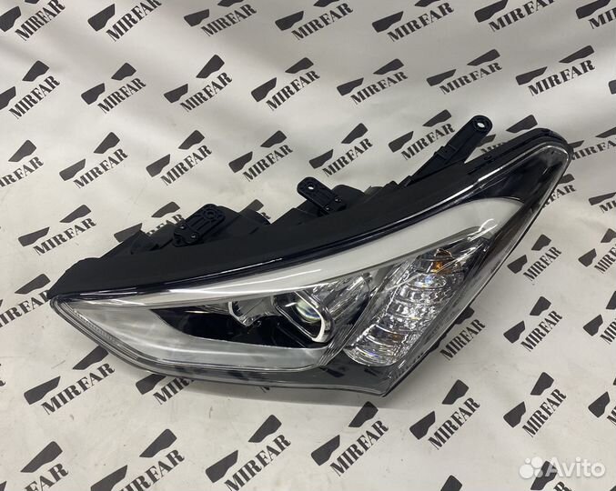 Фара левая Hyundai Santa Fe III 2012-2016 дорестай