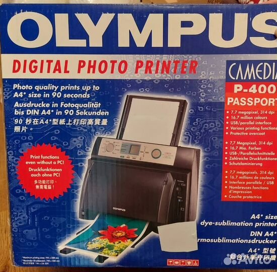 Принтер olympus P-400