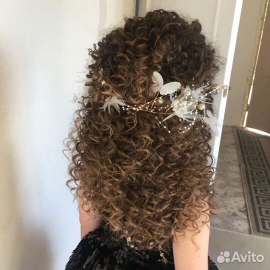 Афрокудри,самая пружинистая причёска