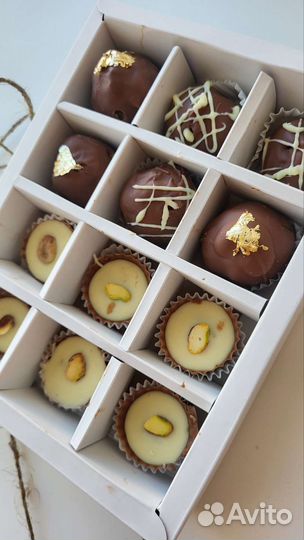 Полезный вкусный подарок Конфеты ручной работы