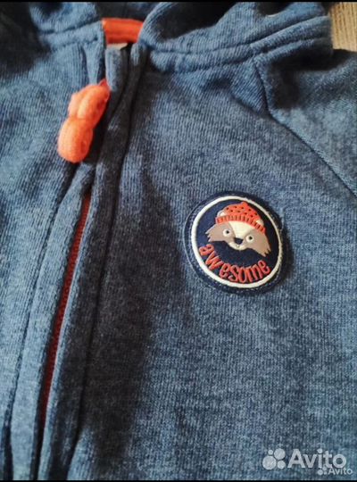 Кофта Толстовка Зипка На Мальчика 80