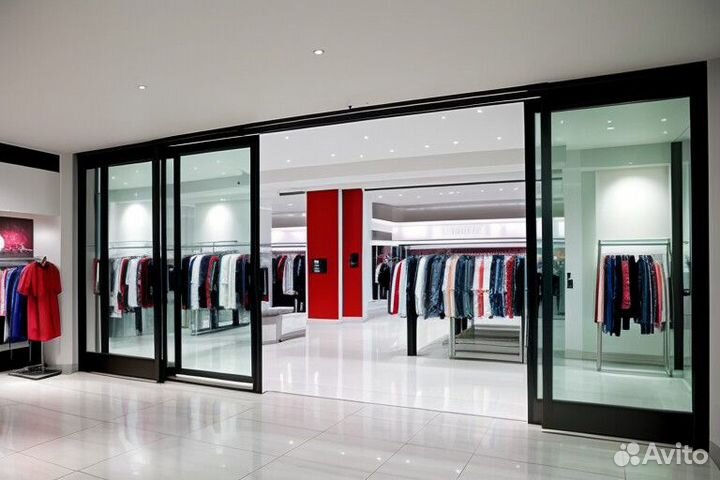 Двери раздвижные стеклянные сборка за 34-48 ч