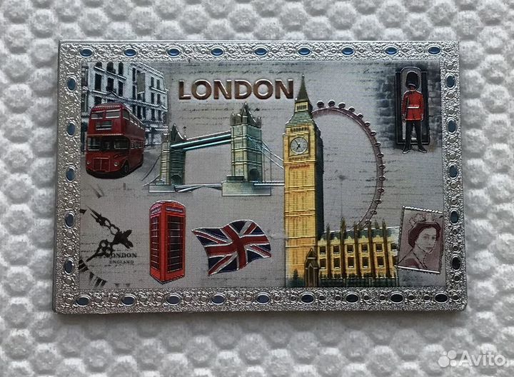 Магнит сувенир Лондон Англия Великобритания