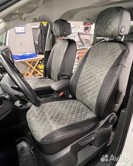 Авточехлы экокожа на Opel Astra J от Автопилот