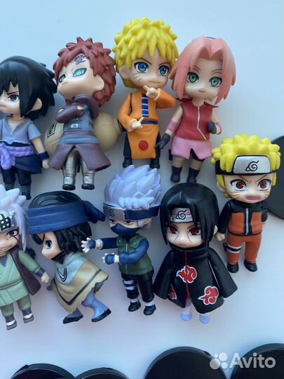 Фигурка аниме набор Наруто 12 штук