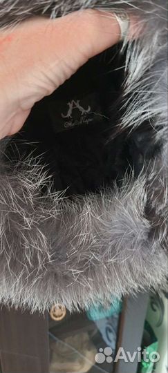 Шапка из чернобурки 57 58 объем