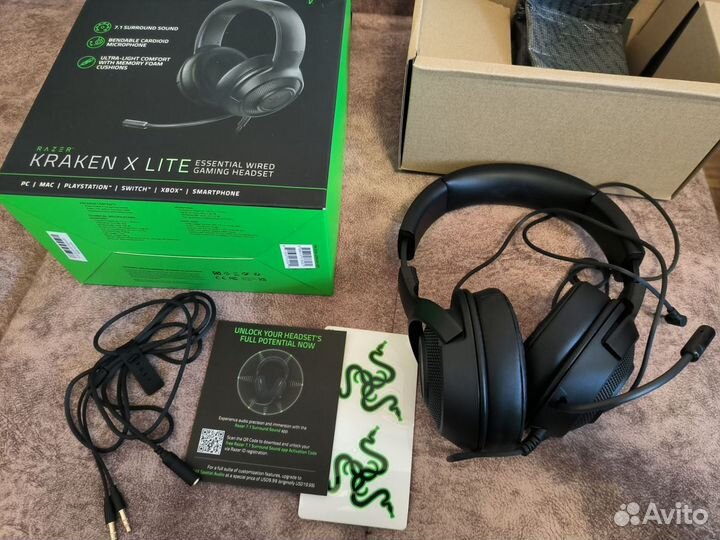 Игровые наушники Razer