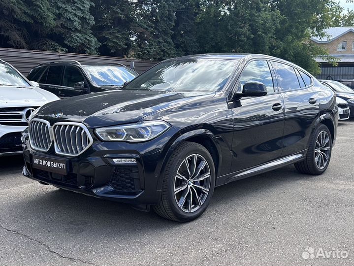 Аренда авто под выкуп рассрочка BMW X6 2020