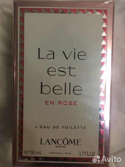 Туалетная вода Lancome la vie est belle en rose