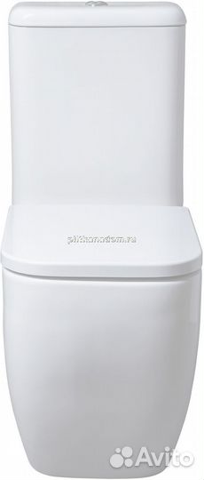 Чаша напольного унитаза Allen Brau Infinity 4.21001.20 белый глянец