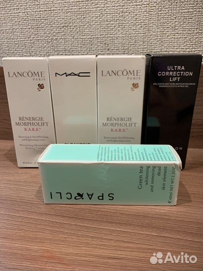 Lancome пилинг скатка для лица мак, шанель