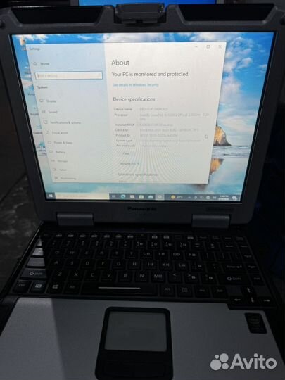 Защищенный ноутбук panasonic CF-31 MK-5