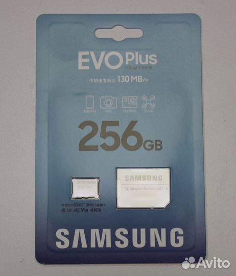 Samsung EVO Plus Micro sdxc 256Gb & 512Gb Original