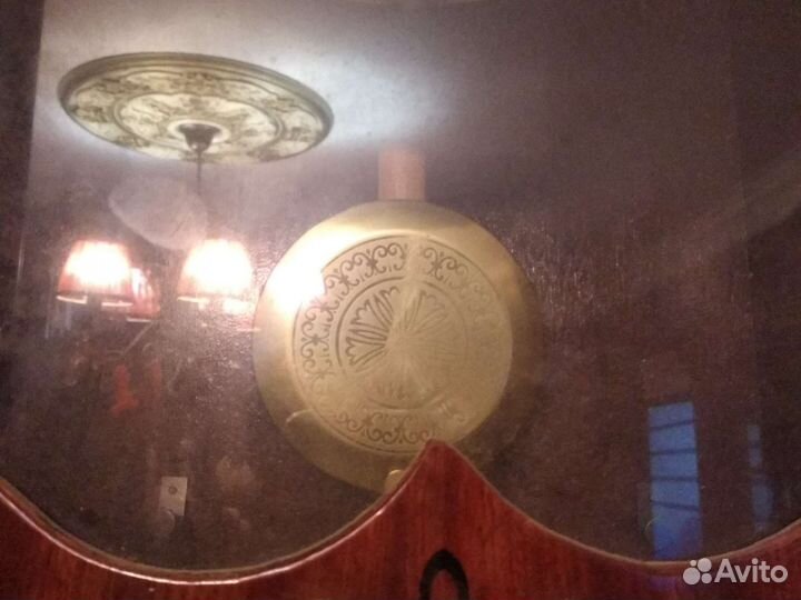 Часы янтарь с боем