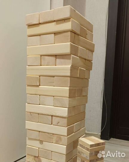 Гигантская дженга аренда