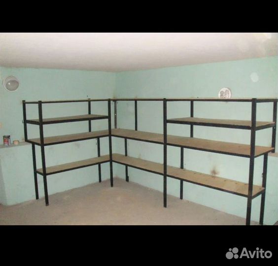 Полки стеллажи металлические