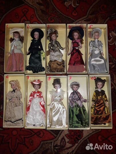 Куклы фарфоровые