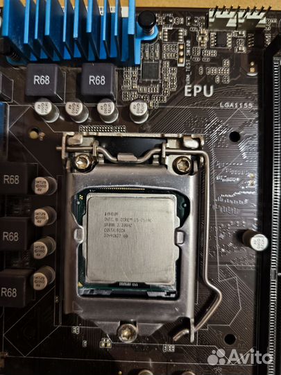 Связка i5 2500k + материнская плата 1155 + кулер