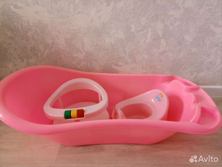 Ванночка для купания, сиденье и горшок