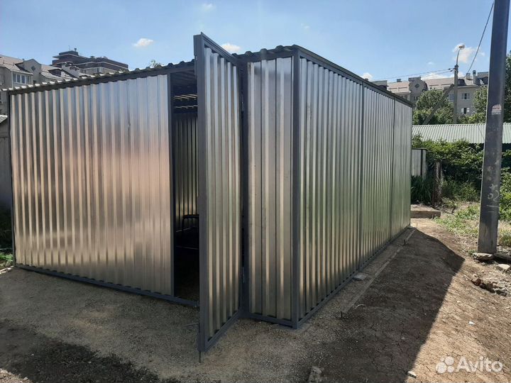 Гараж металлический Хозблок бытовка для хранения