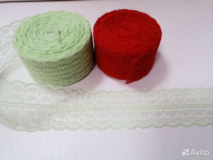 Кружево, шитье, лента парча