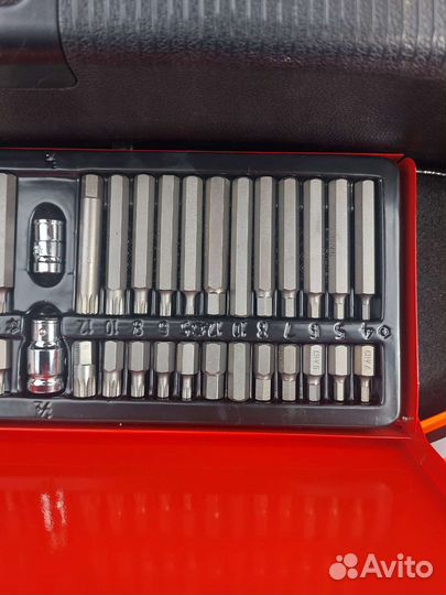 Набор бит звездочек и торекс Хром Ванадий