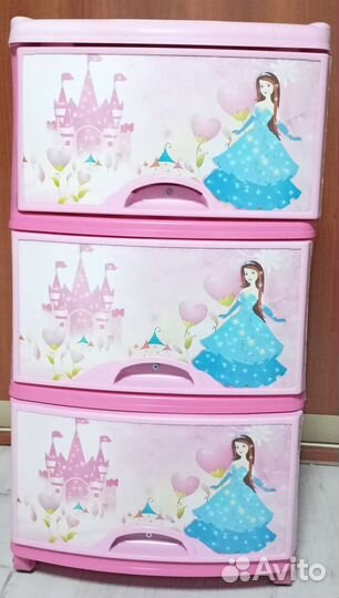 Комод пластиковый детский