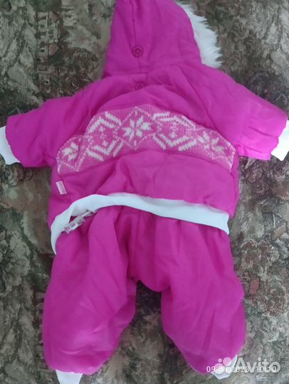 Комбинезон теплый для маленькой собачки