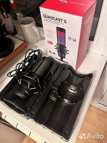 Микрофон hyperx quadcast s
