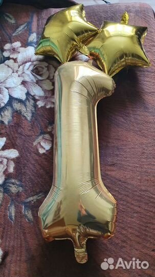 Шары цифра 1