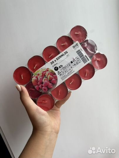 Свечи. Новая упаковка IKEA