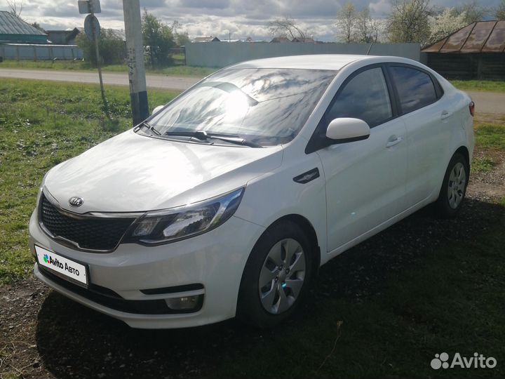 Kia Rio 1.6 МТ, 2015, 76 200 км