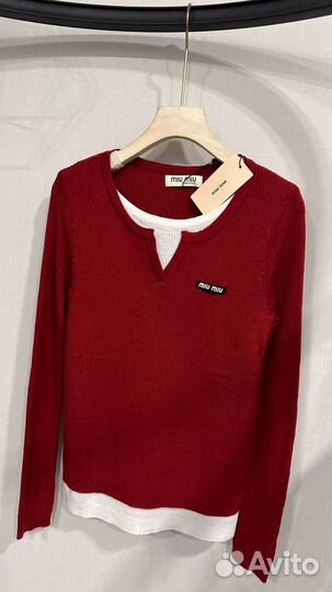 Джемпер miu miu