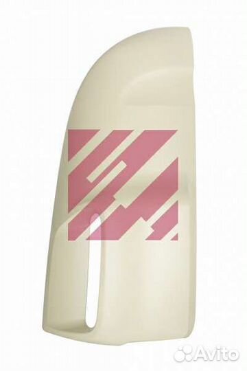 Дефлектор кабины белый пластик SMC левый Scania