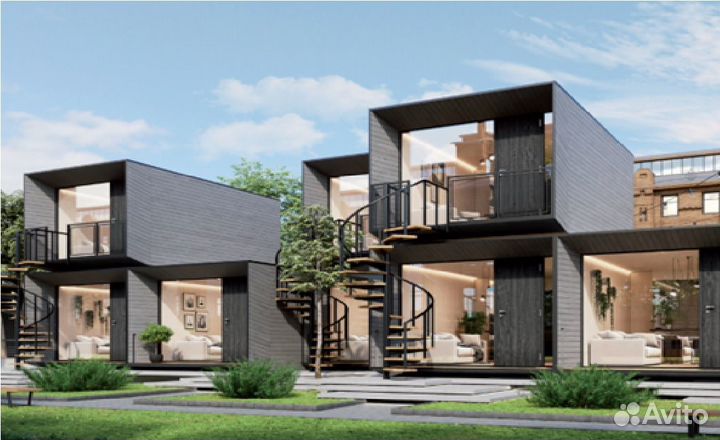 Модульная гостиница для самостоятельной сборки