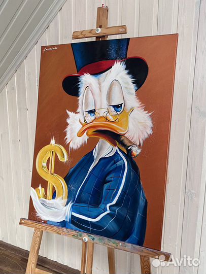 Картина, портрет маслом на холсте