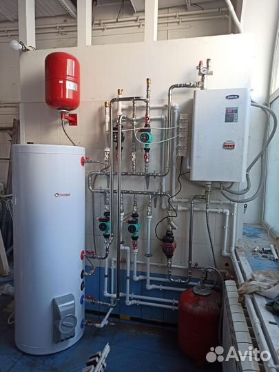 Устанавка радиаторов/монтаж отопления/сантехник