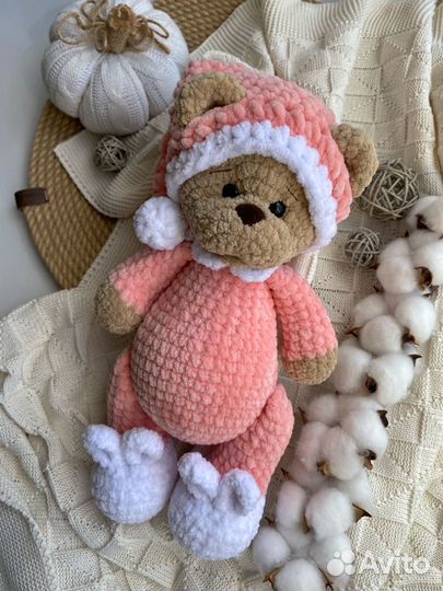 Плюшевый мишка ручной работы