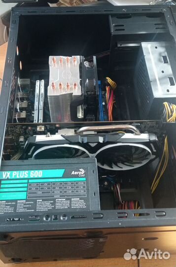 Компьютер 12ядер DDR4-16Gb Rx470