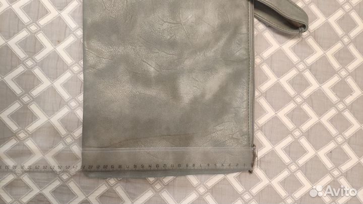 Клатч женский серый