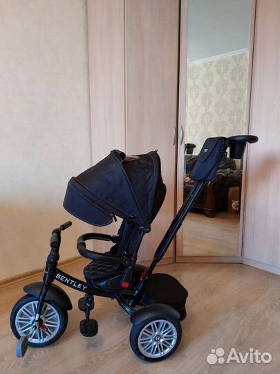 Велосипед-коляска bentley, трехколесный велосипед