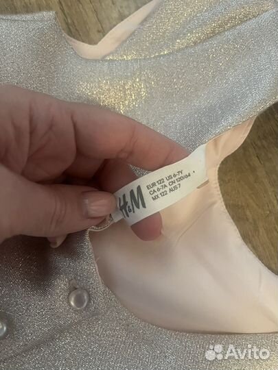 Платье нарядное hm 122